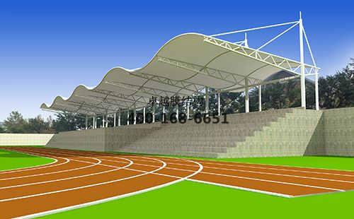 江油市<font color='red'>膜結(jié)構(gòu)看臺</font>【江油一中等】設(shè)計施工案例