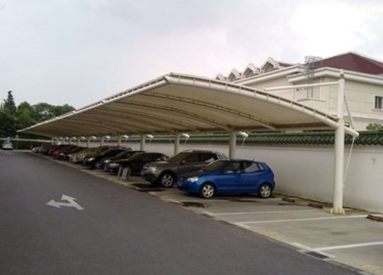 膜結(jié)構(gòu)車棚是否是精品？看清楚了，再掏錢購買哦。